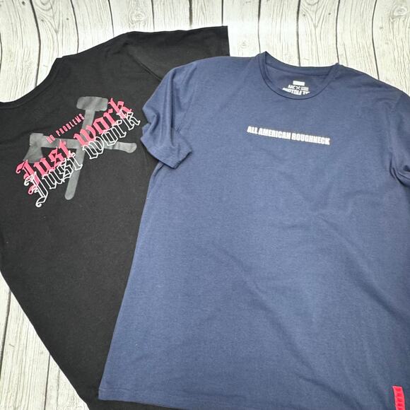All American Roughneck T-Shirt Lot Size X-Large - Picture 1 of 7